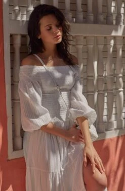 Utopia Off Shoulder Midi Dress -Astr The Label Shop 200119 ASTR Label 1824