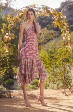 Santorini One Shoulder Midi Dress 13 Santorini One Shoulder Midi Dress -Astr The Label Shop 23 01 19 ASTR WEDDING40930