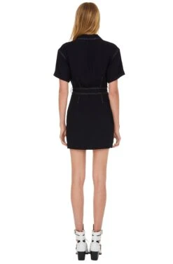 Freehand Mini Dress -Astr The Label Shop ACDR100113 BLACK 03 fde4d3a1 38ec 49e3 b365 32affe0a9b2b