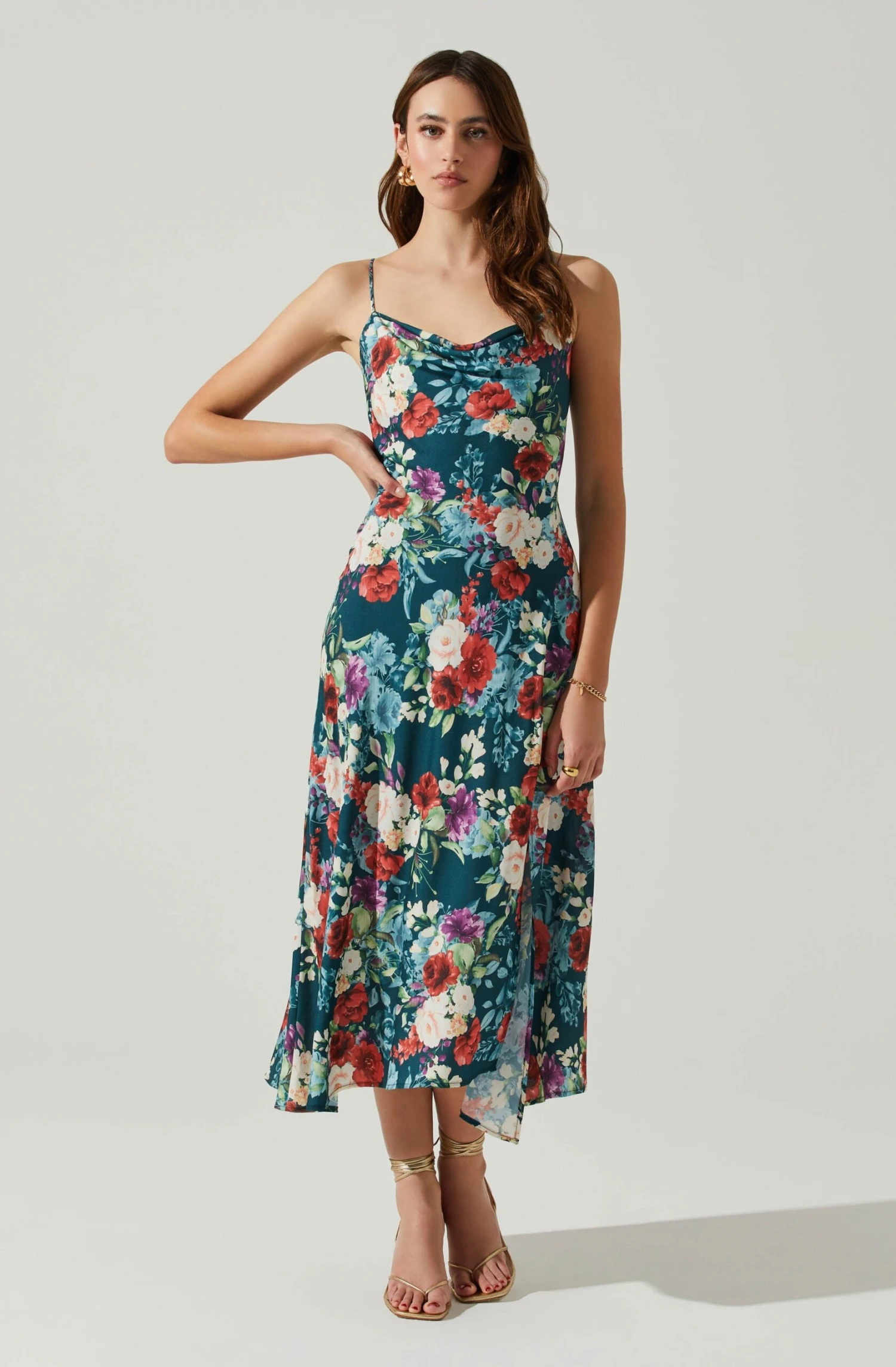 Gaia Floral Midi Dress 5 Gaia Floral Midi Dress - Image 3