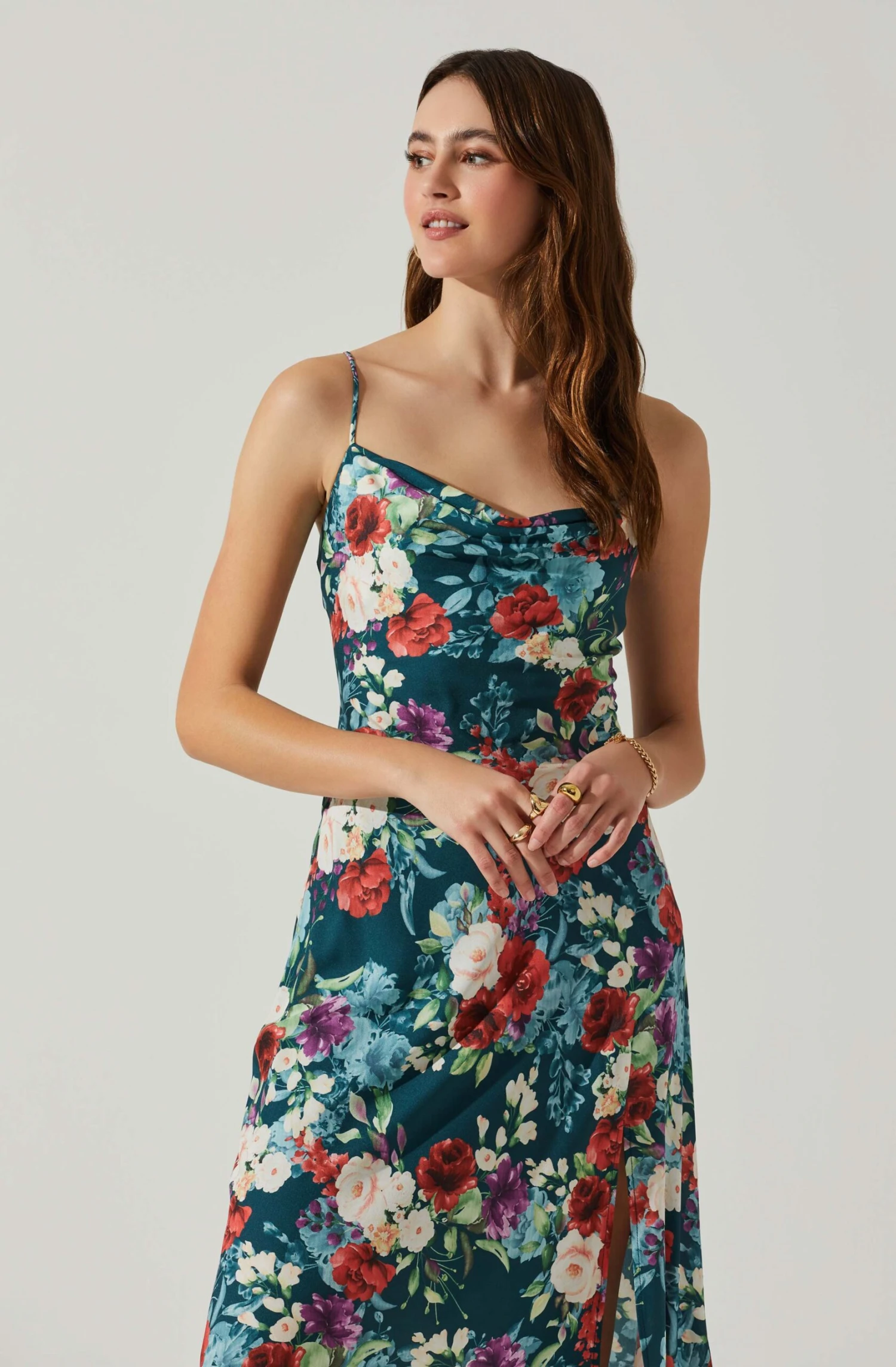 Gaia Floral Midi Dress 4 Gaia Floral Midi Dress - Image 2