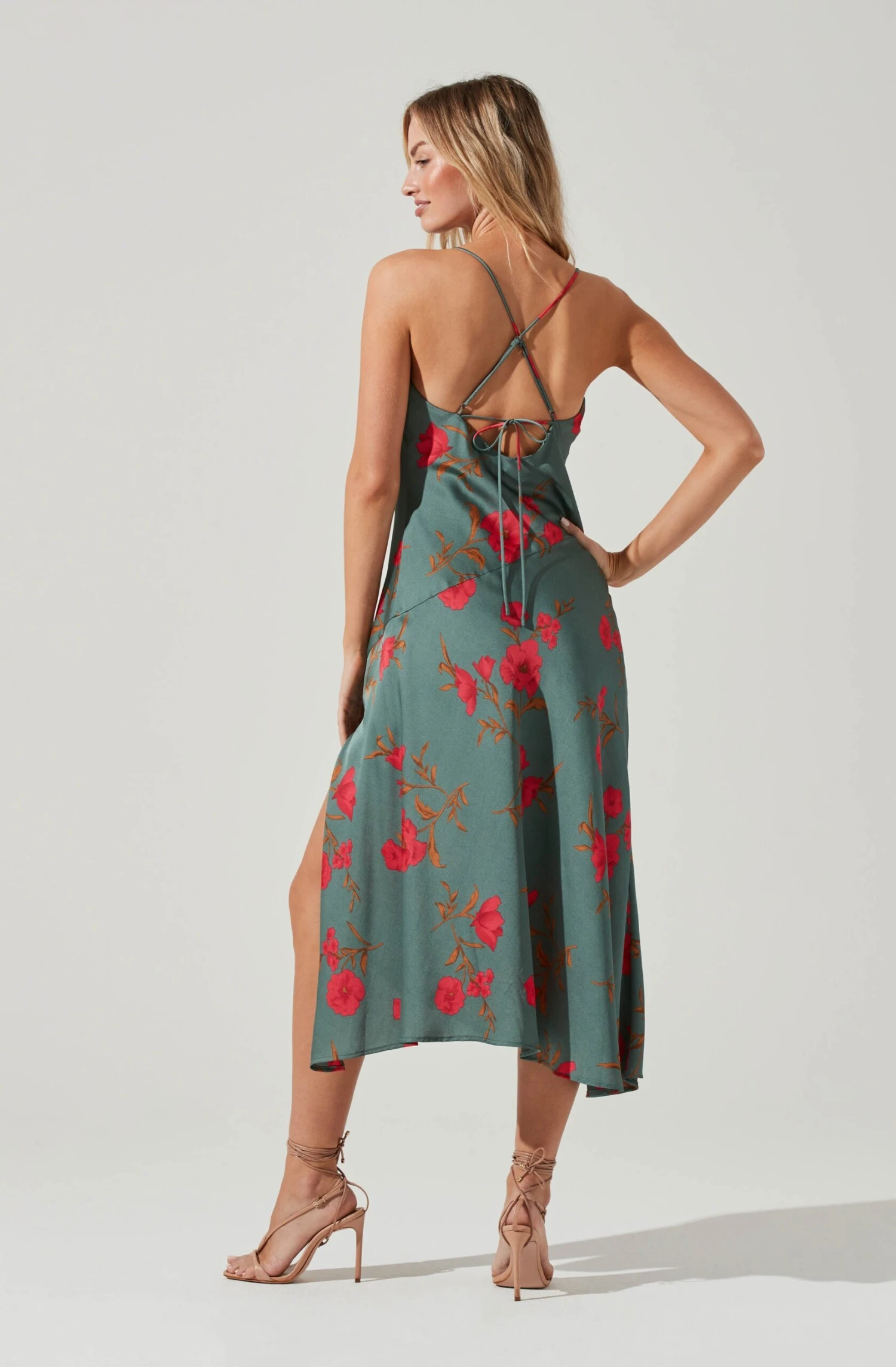 Gaia Floral Midi Dress 20 Gaia Floral Midi Dress - Image 18