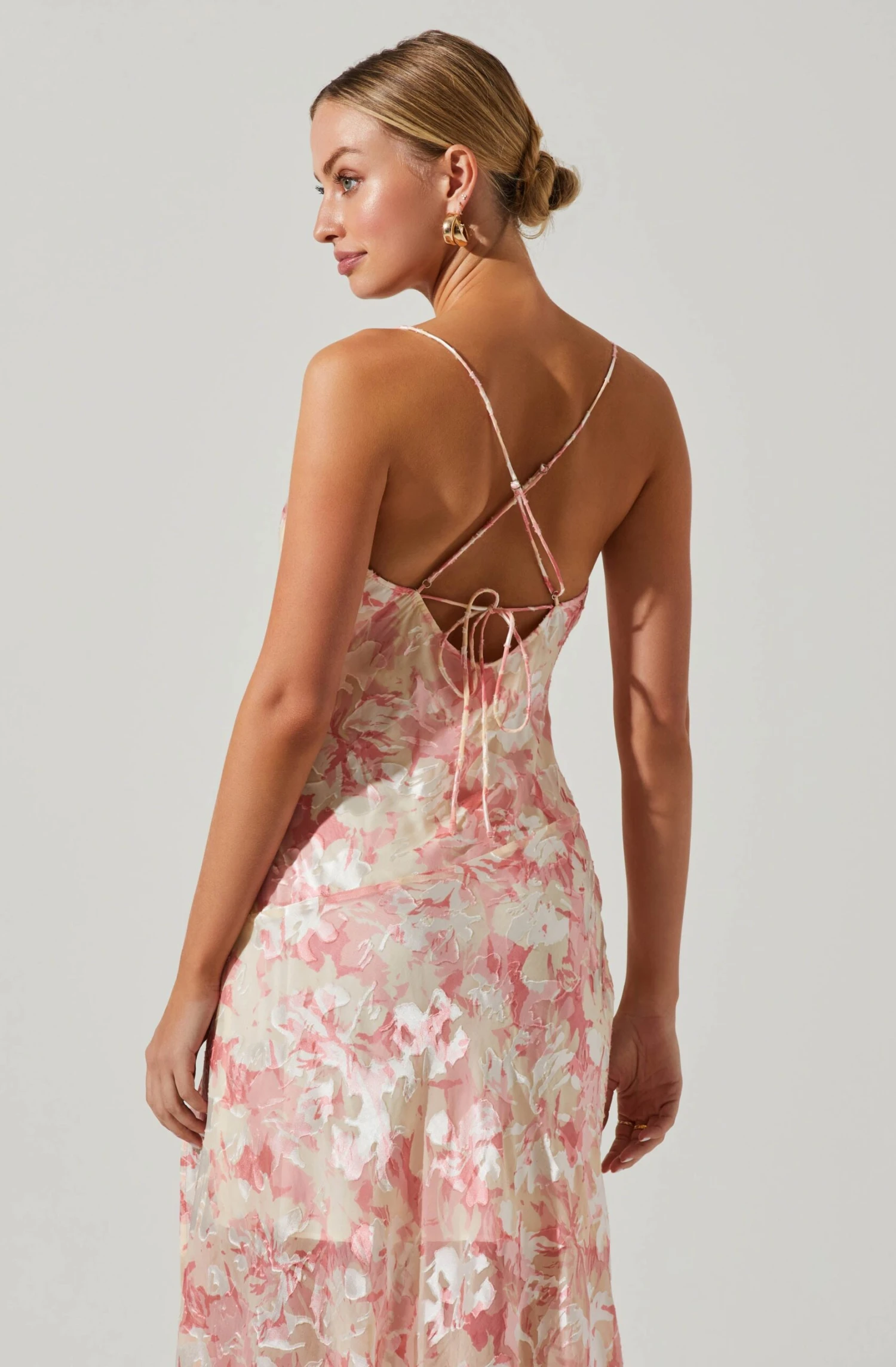 Gaia Floral Burnout Midi Dress 12 Gaia Floral Burnout Midi Dress - Image 10