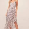 Mariah Python Midi Dress -Astr The Label Shop ACDR100280C GREY PYTHON 1A fded2a44 eedb 4402 b65e 591153708801