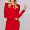Artemis Mini Dress -Astr The Label Shop ACDR100389 VIBRANT RED 2AA