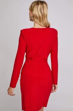 Artemis Mini Dress -Astr The Label Shop ACDR100389 VIBRANT RED 5A