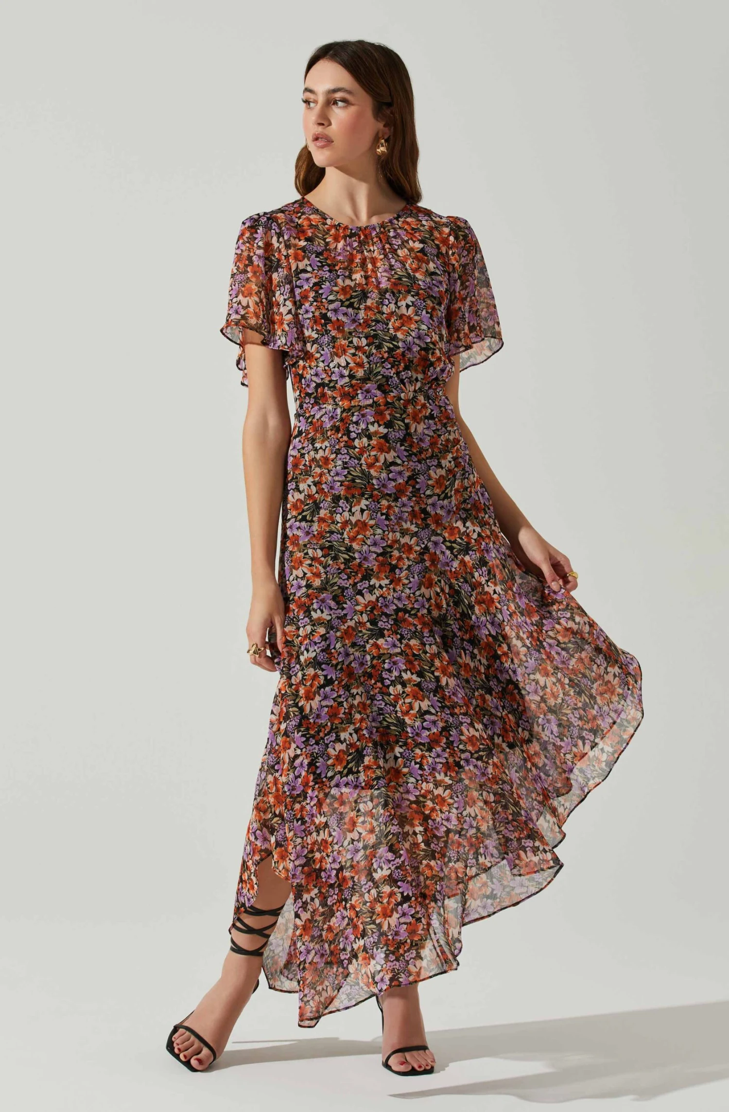 Mirella Floral Midi Dress 3 Mirella Floral Midi Dress