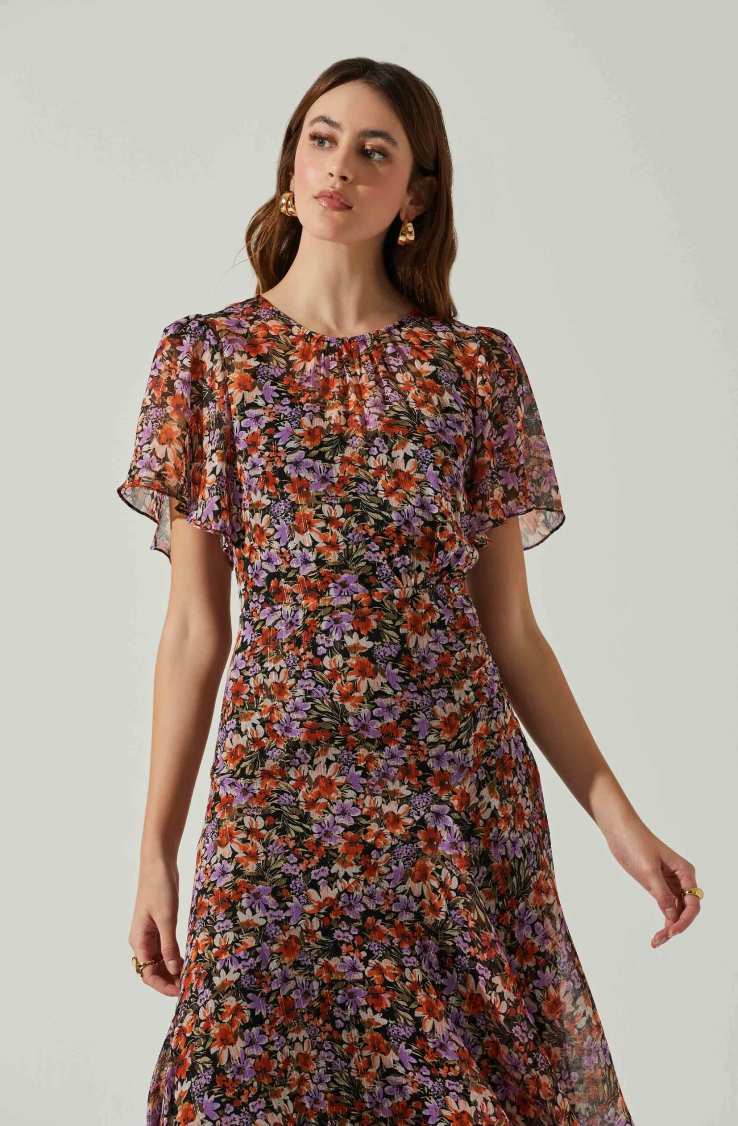 Mirella Floral Midi Dress 6 Mirella Floral Midi Dress - Image 4