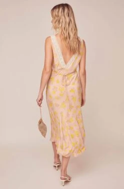 In Your Dreams Floral Midi Dress -Astr The Label Shop ACDR100507 MARIGOLD FLORAL 5