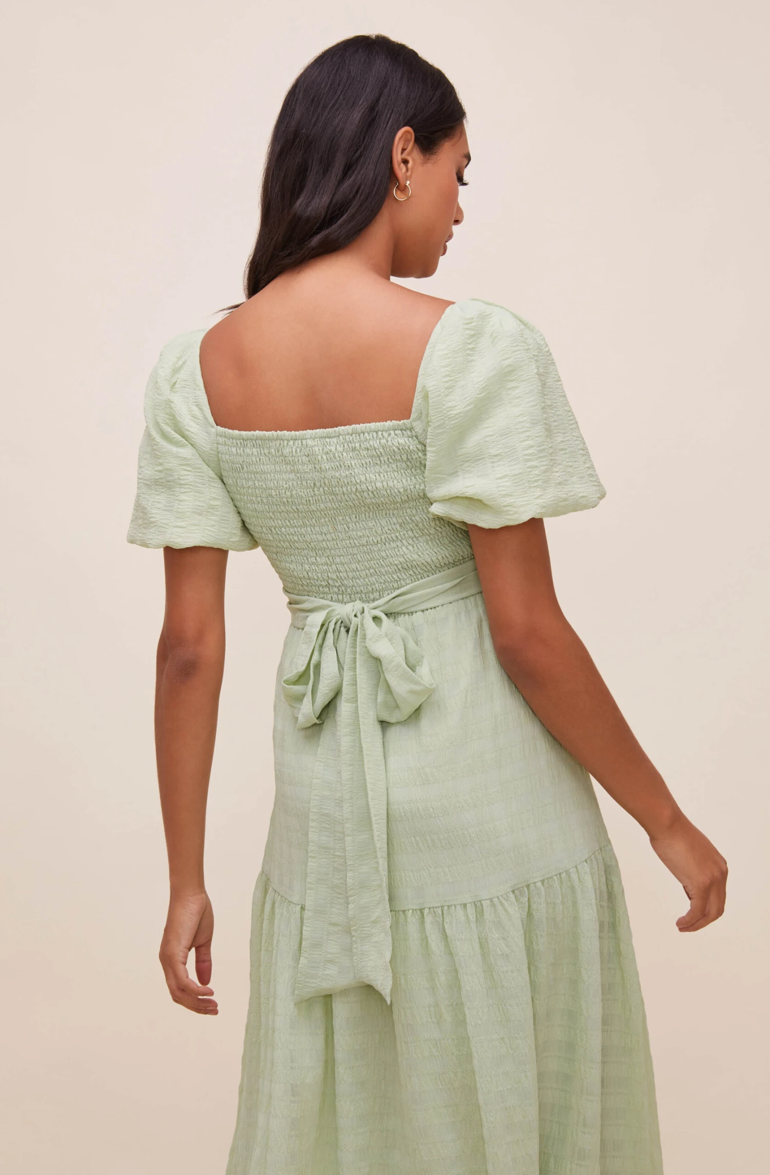 Sonnet Puff Sleeve Midi Dress 6 Sonnet Puff Sleeve Midi Dress - Image 4