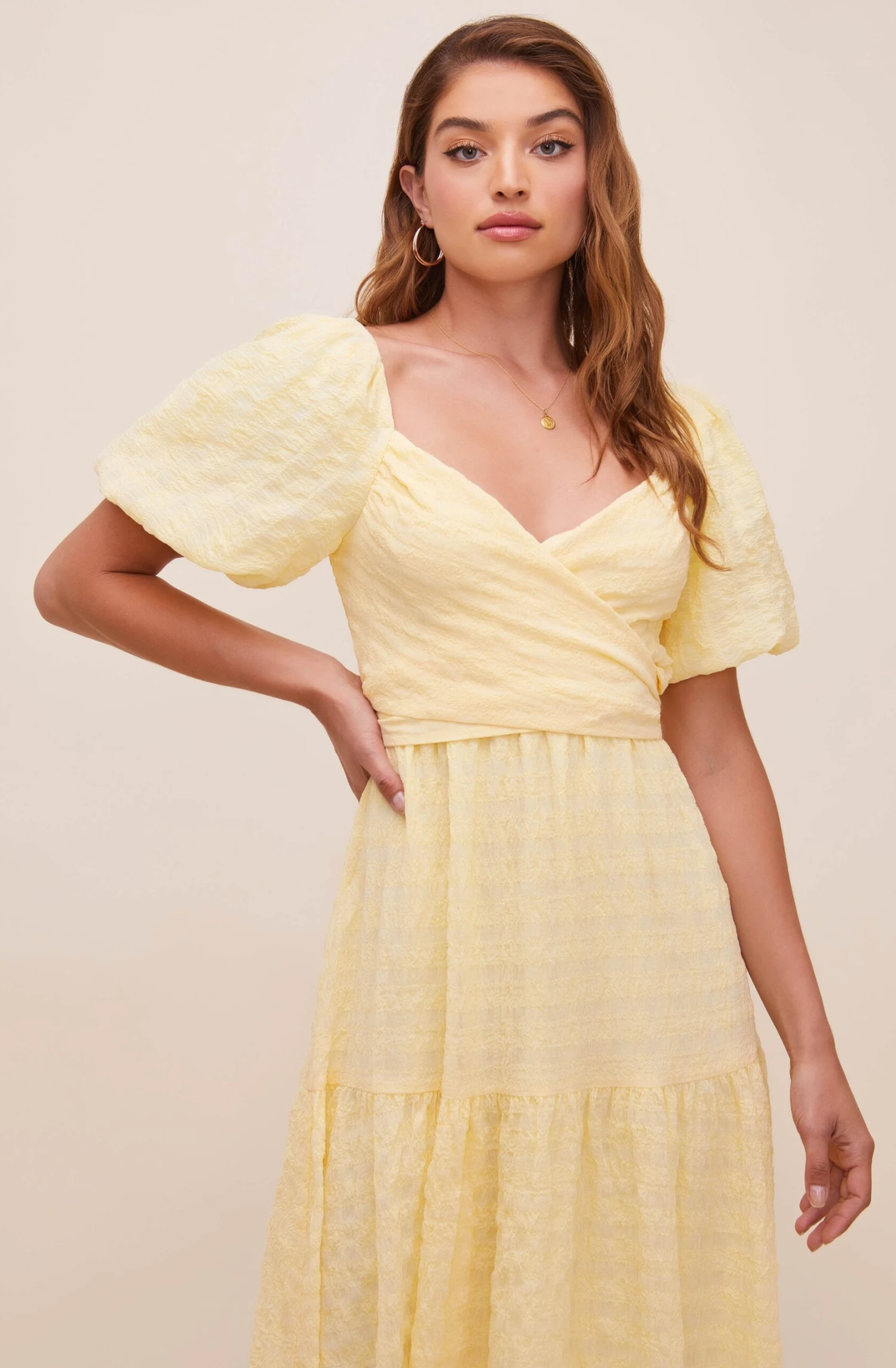 Sonnet Puff Sleeve Midi Dress 13 Sonnet Puff Sleeve Midi Dress - Image 11