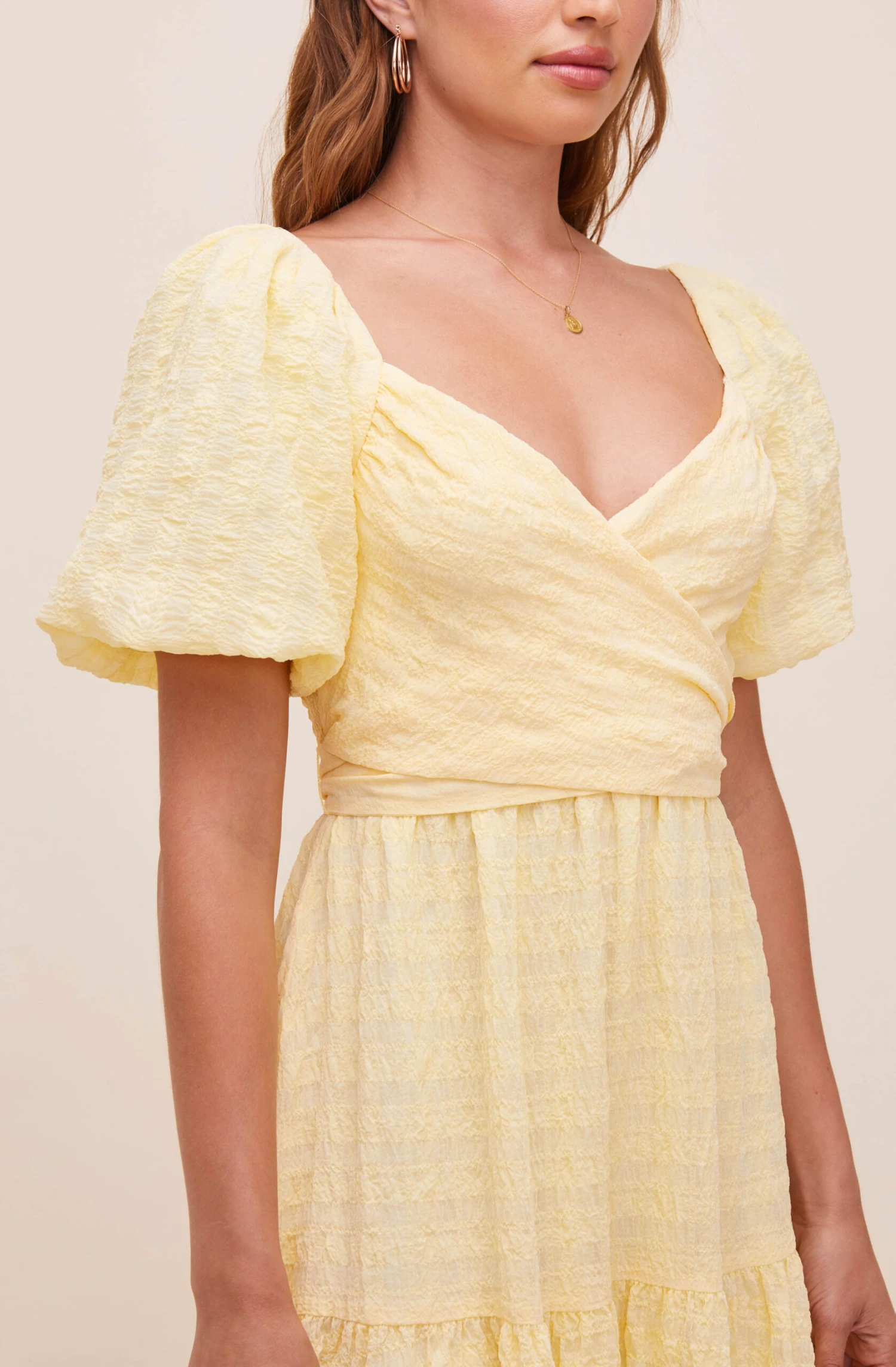 Sonnet Puff Sleeve Midi Dress 14 Sonnet Puff Sleeve Midi Dress - Image 12