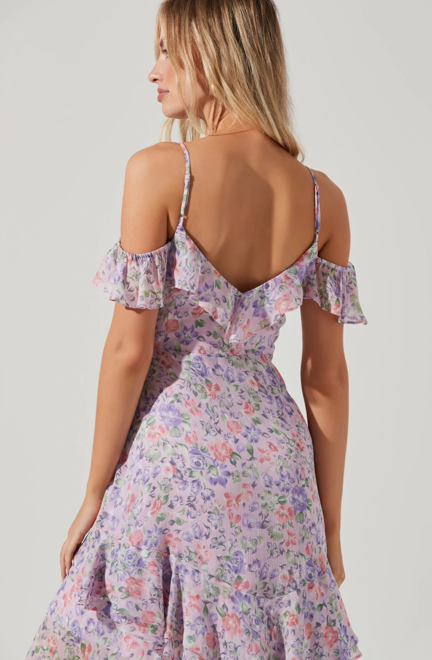 Pemberley Floral High Low Dress 7 Pemberley Floral High Low Dress - Image 5
