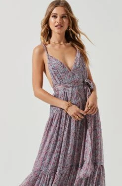 Eartha Floral Maxi Dress -Astr The Label Shop ACDR100834B BLUEPINKMULTIDITSY 0570 22d46bb6 d53c 4e2a a2ed 600112026bd8