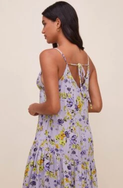 Lizbeth Floral Maxi Dress 11 Lizbeth Floral Maxi Dress -Astr The Label Shop ACDR100854R004 PURPLELEMONFLORAL 7