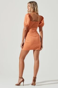 Wendy Square Neck Puff Sleeve Mini Dress 33 Wendy Square Neck Puff Sleeve Mini Dress -Astr The Label Shop ACDR100952C PAPAYA 3 c6b4e914 0667 49a0 aa2b fae40398a7e2
