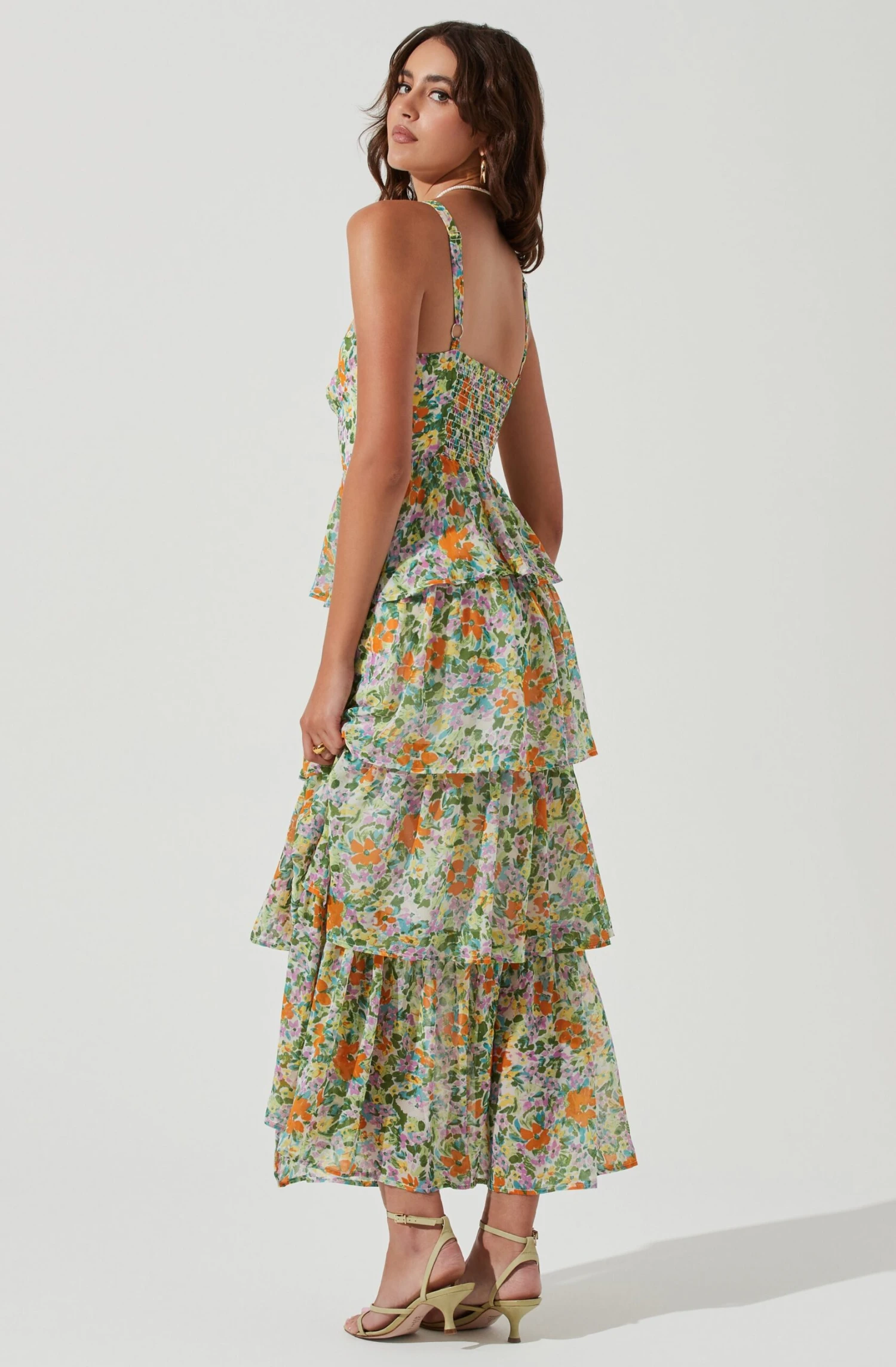 Midsummer Floral Tiered Maxi Dress 19 Midsummer Floral Tiered Maxi Dress - Image 17