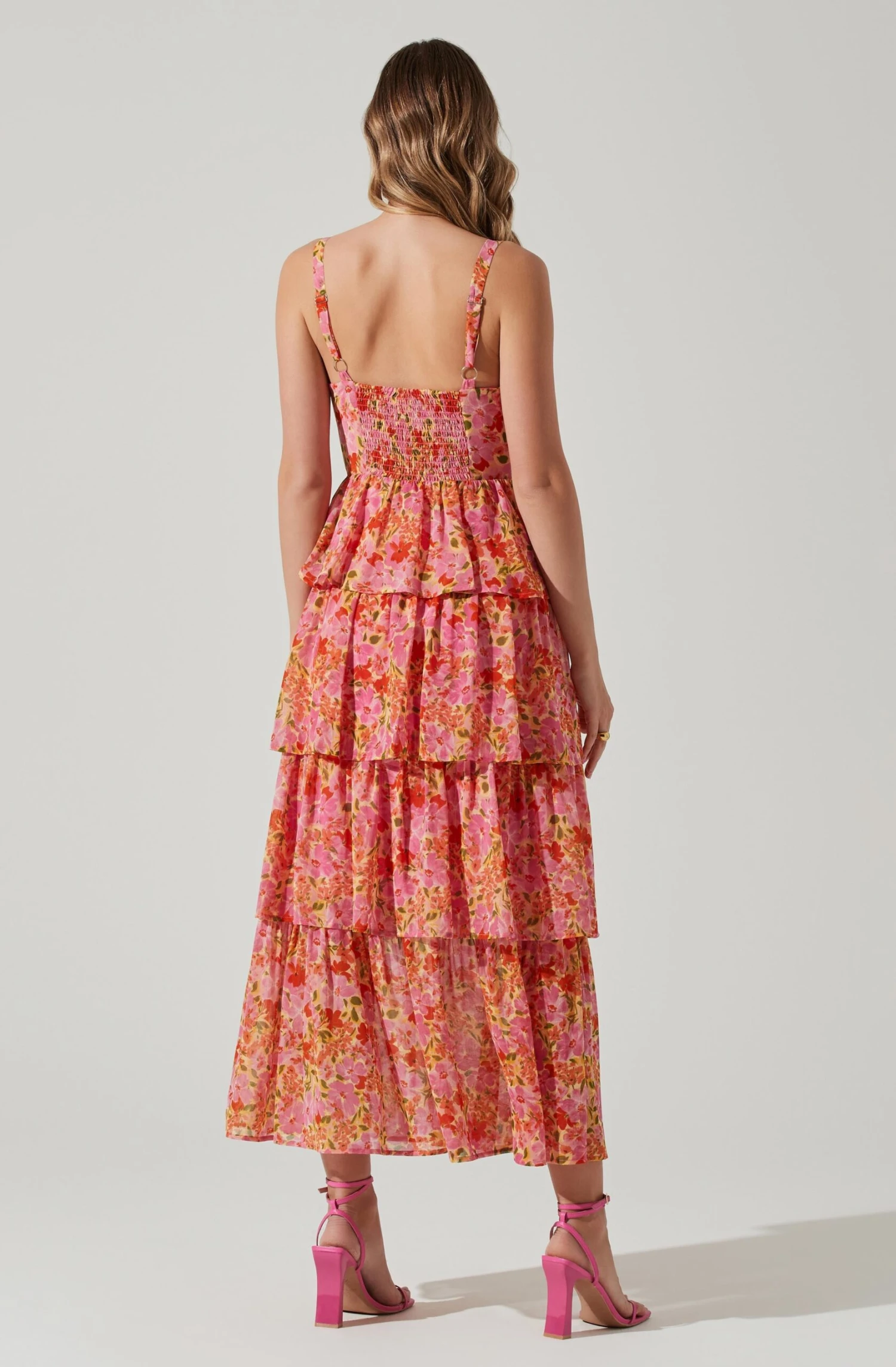 Midsummer Floral Tiered Maxi Dress 8 Midsummer Floral Tiered Maxi Dress - Image 6