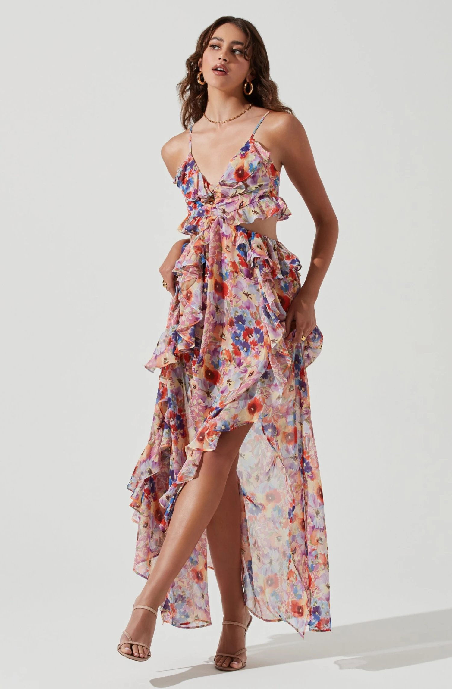 Palace Floral Cutout Maxi Dress 6 Palace Floral Cutout Maxi Dress - Image 4