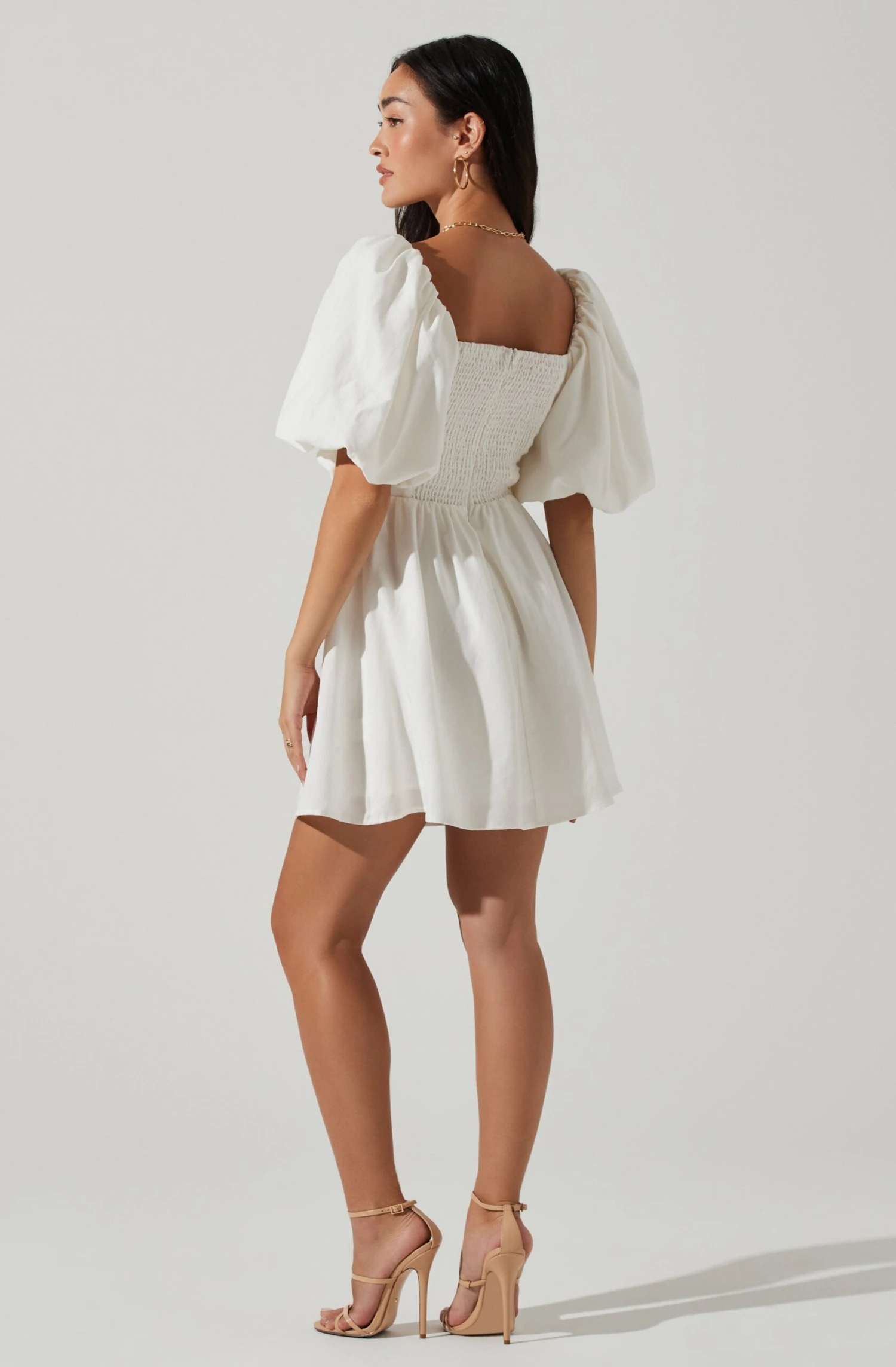 Serilda Cutout Puff Sleeve Mini Dress 15 Serilda Cutout Puff Sleeve Mini Dress - Image 13