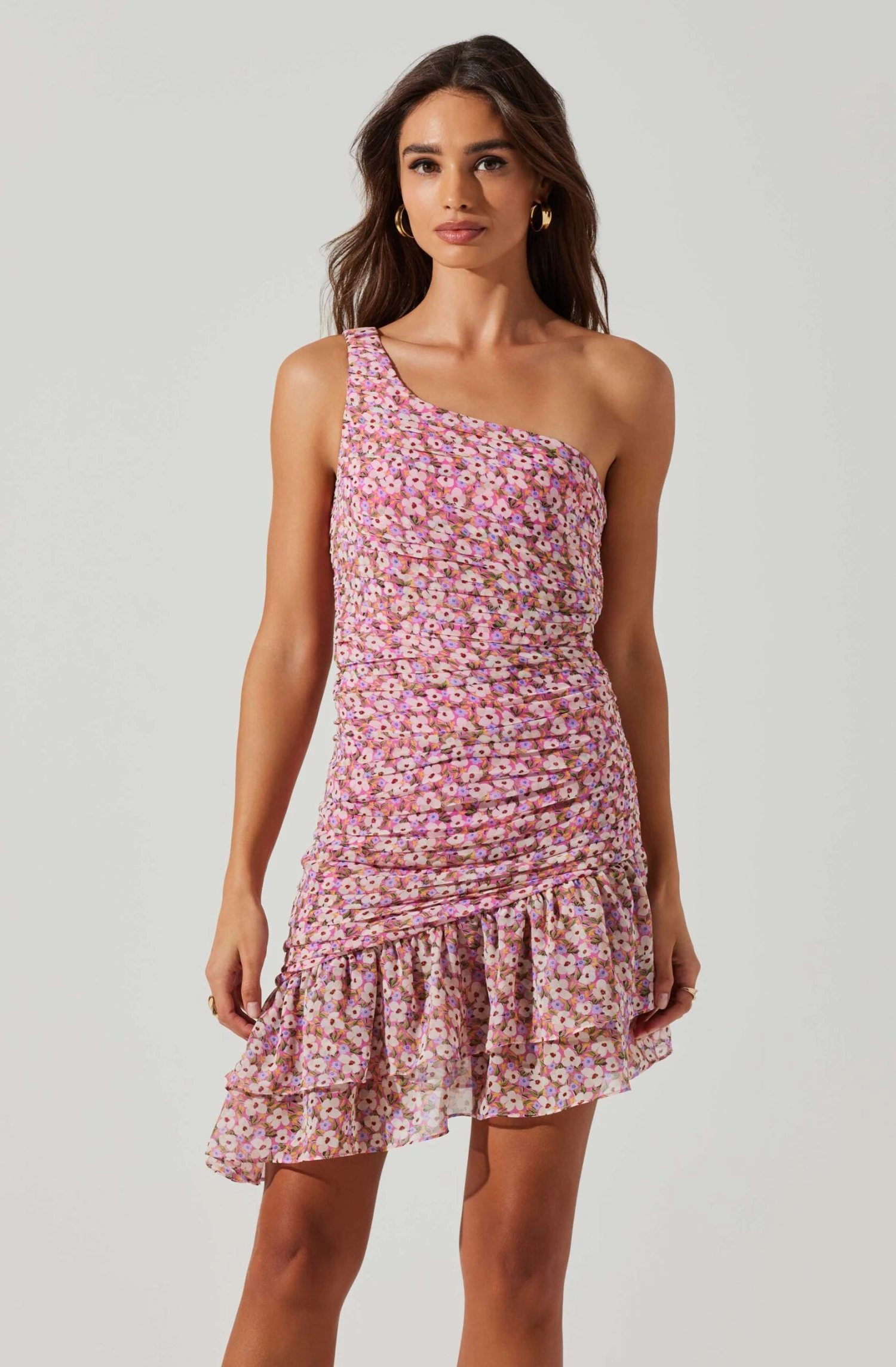 Darline One Shoulder Mini Dress 4 Darline One Shoulder Mini Dress - Image 2