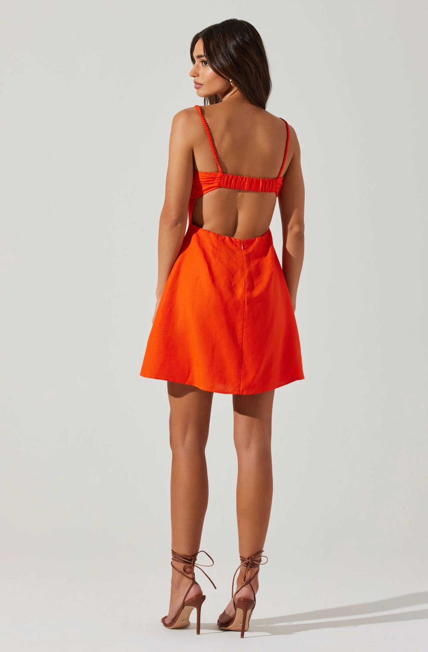 Claramae Ruched Mini Dress 11 Claramae Ruched Mini Dress - Image 9