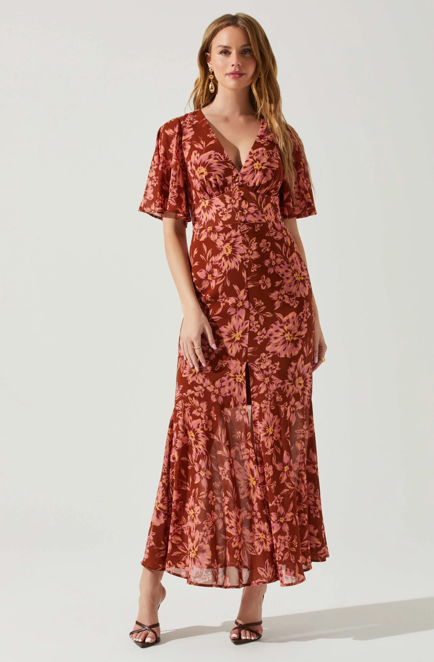 Kenzie Floral Maxi Dress 3 Kenzie Floral Maxi Dress