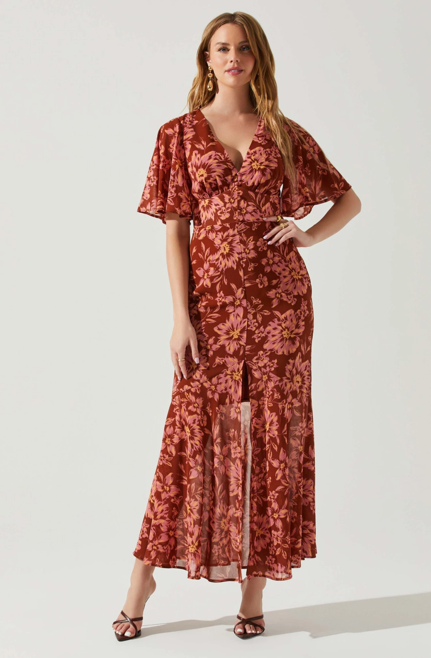 Kenzie Floral Maxi Dress 5 Kenzie Floral Maxi Dress - Image 3