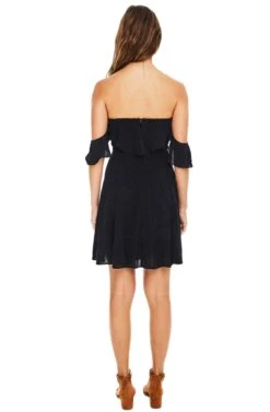 Sabina Off Shoulder Dress 14 Sabina Off Shoulder Dress -Astr The Label Shop ACDR94550 BLACK 2A