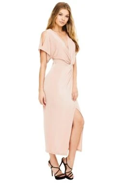 Kiera Dress -Astr The Label Shop ACDR94576 BLUSH 02