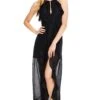 Arielle Dress -Astr The Label Shop ACDR94874 BLACK SHIMMER 01