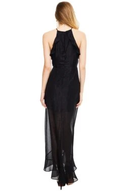 Arielle Dress -Astr The Label Shop ACDR94874 BLACK SHIMMER 03