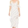 Laurel Midi Dress 1 Laurel Midi Dress -Astr The Label Shop ACDR94930 CREAM SKY MULTI 01