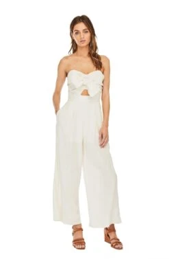 Mara Natural Linen Blend Jumpsuit -Astr The Label Shop ACP6366 NATURAL 01 0804761c c03b 4b1d a1e6 5becb06178b6