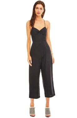 Leighton Jumpsuit -Astr The Label Shop ACP6442 BLACK 01