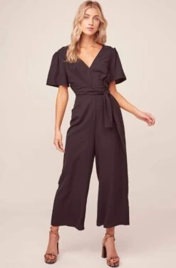 Gladys Jumpsuit 8 Gladys Jumpsuit -Astr The Label Shop ACP7056 BLACK 1AAA