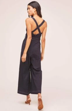 Warwick Jumpsuit -Astr The Label Shop ACP7062 NAVY 6A