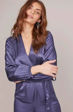 Malin Jumpsuit -Astr The Label Shop ACP7095 INDIGO 2A