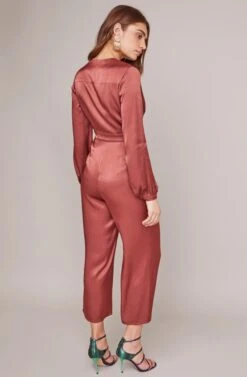 Malin Jumpsuit -Astr The Label Shop ACP7095 MARSALA 4A