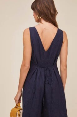 Endeavor Wide Leg Jumpsuit 16 Endeavor Wide Leg Jumpsuit -Astr The Label Shop ACP7145 NAVY 4