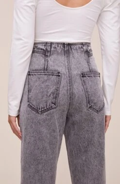 Perfectly Pleated Jean -Astr The Label Shop ACP7184 ASPHALT 7