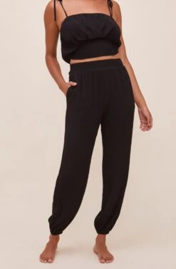 Sable Sweatpants -Astr The Label Shop ACP7210 BLACK 2