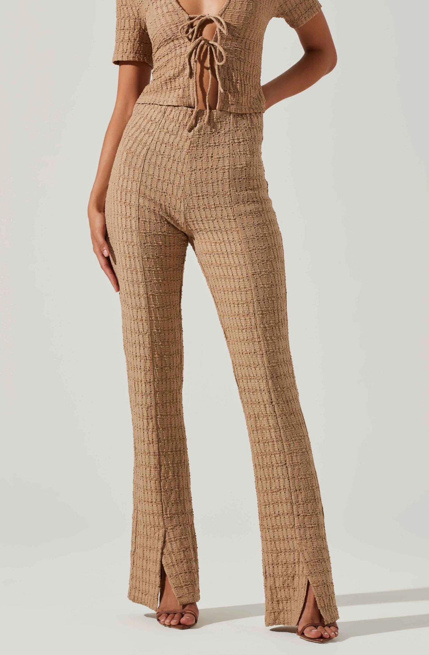 Zoey Seamed Split Hem Pants 4 Zoey Seamed Split Hem Pants - Image 2