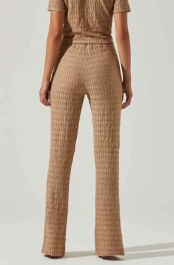 Zoey Seamed Split Hem Pants 18 Zoey Seamed Split Hem Pants -Astr The Label Shop ACP7253 TAUPE 3