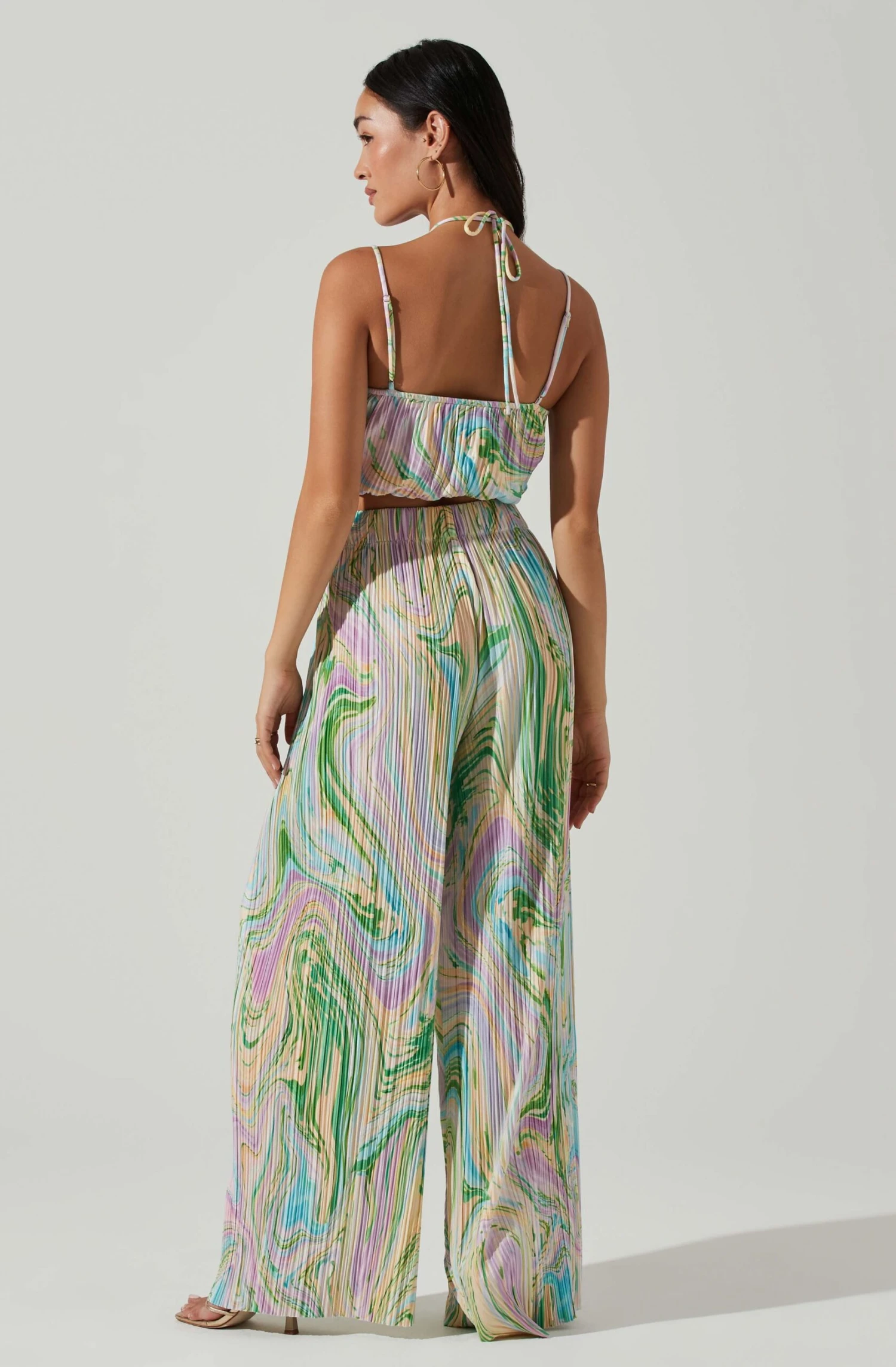 Savine Ruched Tie Dye Pants 7 Savine Ruched Tie Dye Pants - Image 5