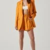 Jacinta High Waist Shorts -Astr The Label Shop ACP7268 MUSTARD 1