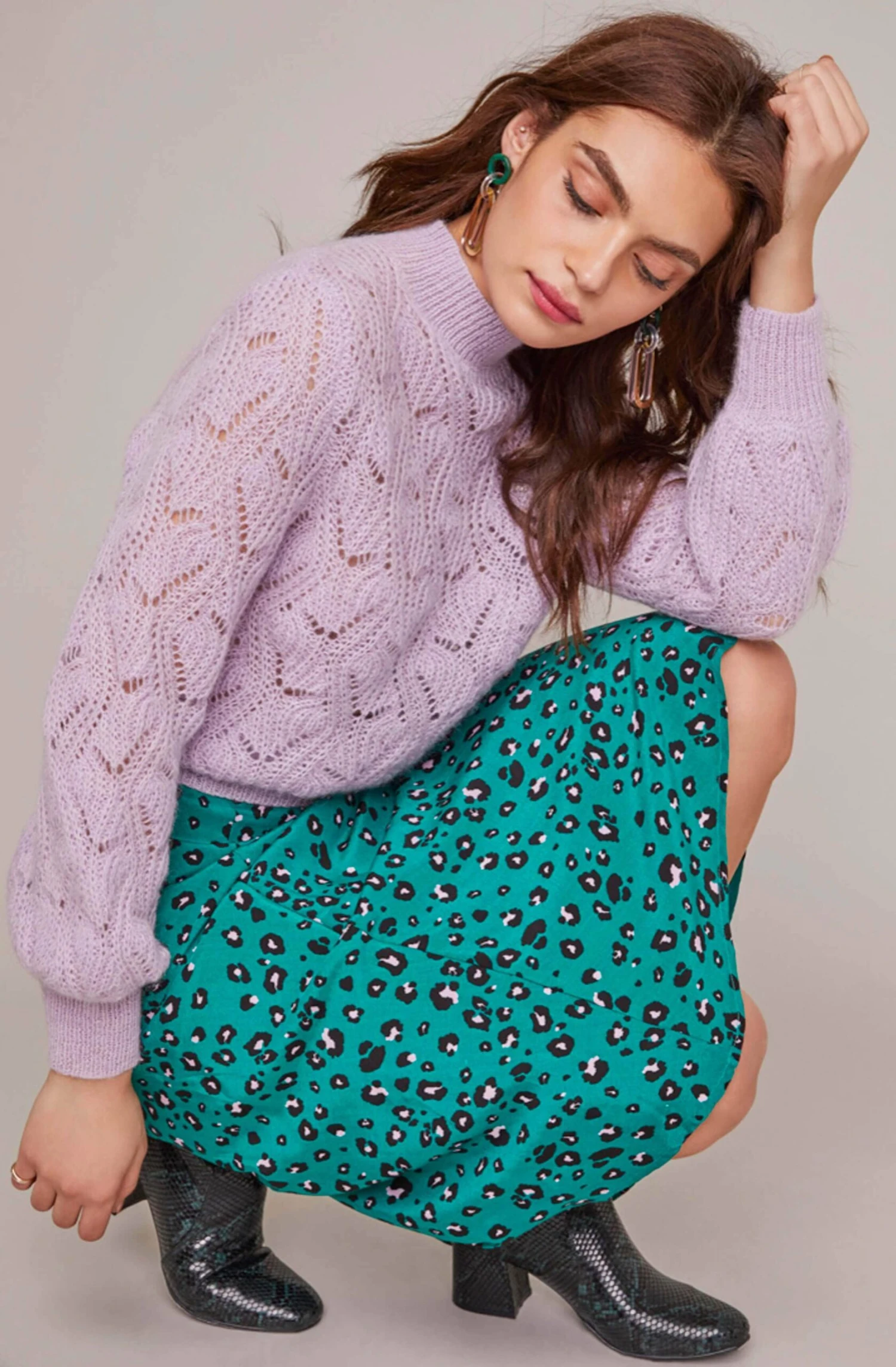 Pamela Leopard Midi Skirt 4 Pamela Leopard Midi Skirt - Image 2