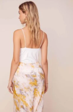 Nava Tie Dye Midi Skirt 13 Nava Tie Dye Midi Skirt -Astr The Label Shop ACS9045C LEMON PINK TIE DYE 10