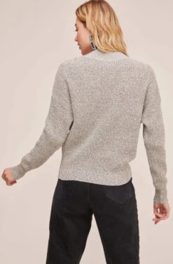 Stephanie Sweater -Astr The Label Shop ACT12303 HEATHER GREY 5