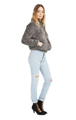 Danika Jacket -Astr The Label Shop ACT12598 ASHGREY 3